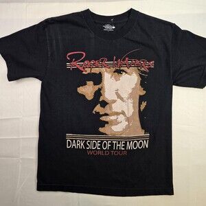 Roger Waters Shirt Mens Small Black Dark Side of the Moon World Tour Concert